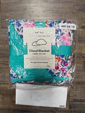 NIB Little Sleepies Sweet Pea Cloud